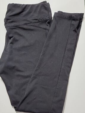 Black High-Waist Athletic Leggings